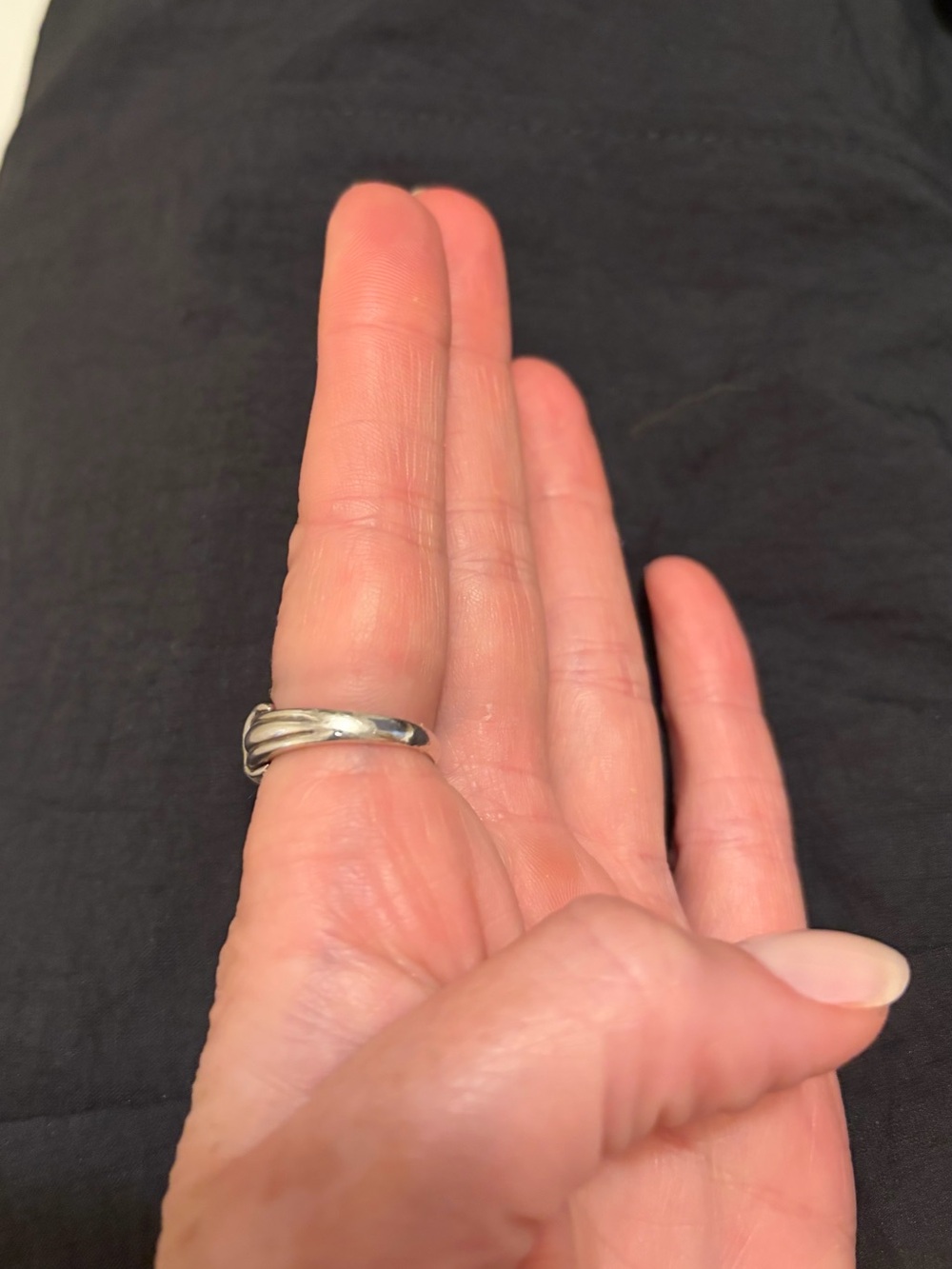 Tiffany & Co. Sterling Silver Knot Ring - Silver - Picture 5 of 8